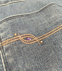JEANS CAPRI CONFORMATO DONNA EC6813 Tellini S.r.l. Ingrosso Abbigliamento